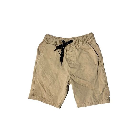 Canyon Club Boys Khaki Cotton Drawstring Slash Pockets Shorts Size Small - Picture 1 of 9